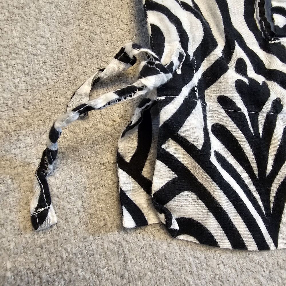 Title Nine Long Tunic Swim Cover Up Lightweight Active Luxury Boho Cotton L‎ - Picture 9 of 16